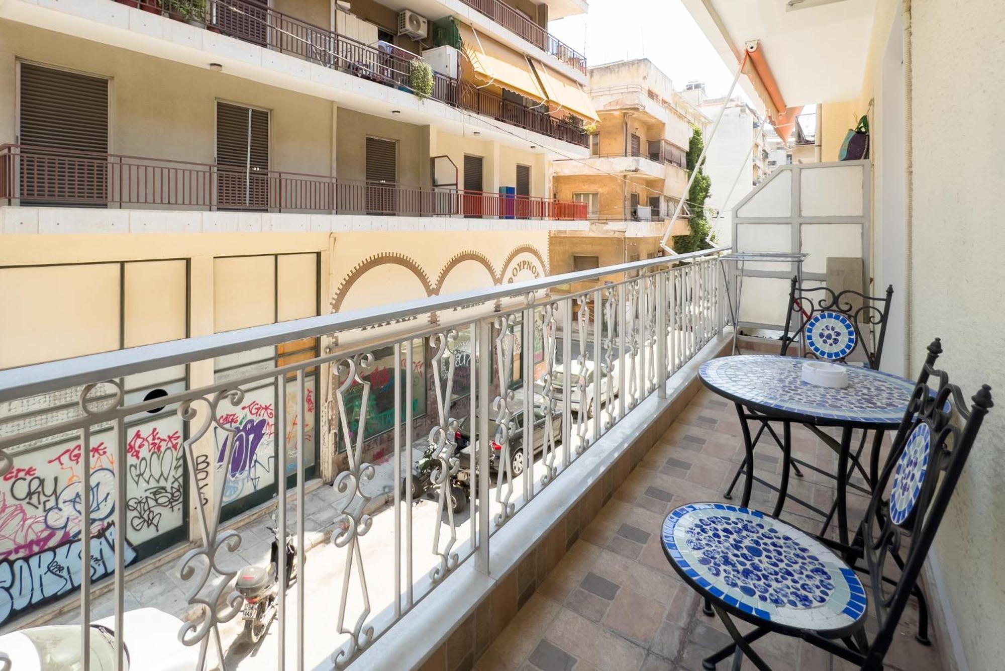 אתונה Urban Comfort Apt Near Downtown מראה חיצוני תמונה